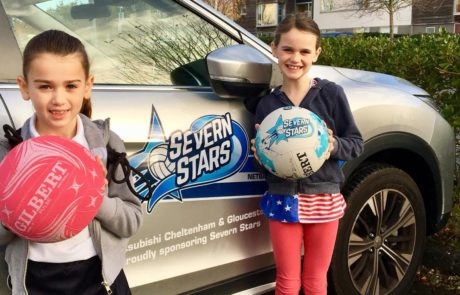 Prosie & Mia - Severn Stars camp